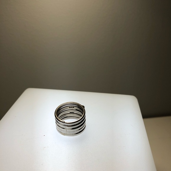Silver ring Size 5 - Picture 5 of 6